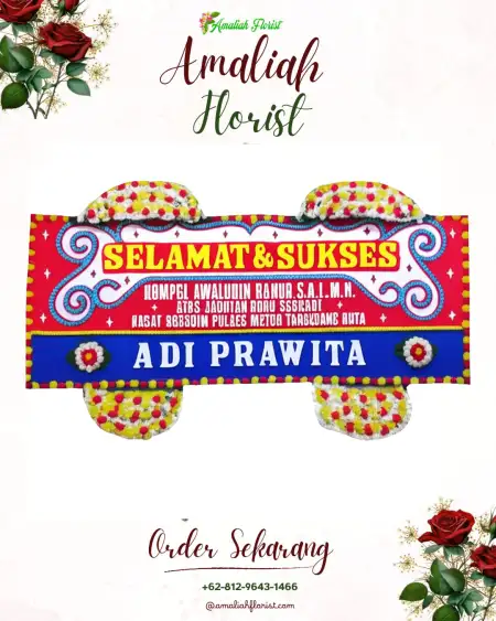 Papan Bunga Ucapan Selamat Galur