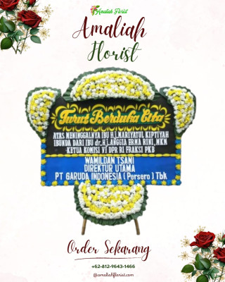 Papan Bunga Duka di Galur