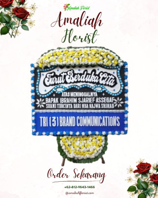 Papan Bunga Duka di Galur